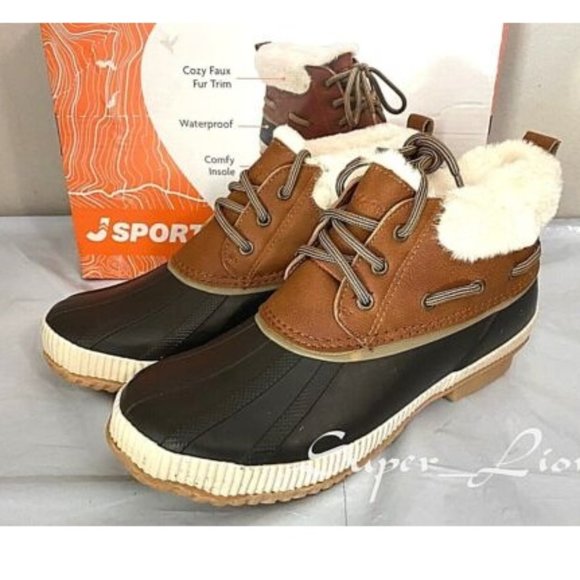 JSport by Jambu Shoes Jsport Womens Mary Faux Fur Lining Slip Duck Boots Poshmark